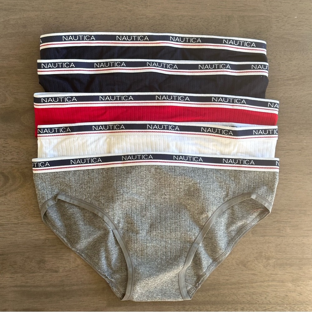 NWOT Nautica Ribbed Panties